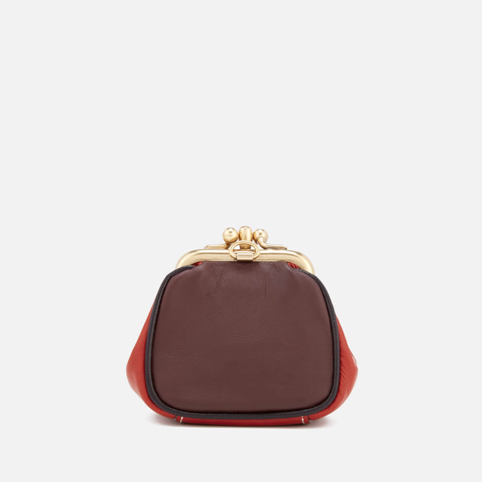 Coach 1941 Women's Kisslock Pouch Bag - Saddle