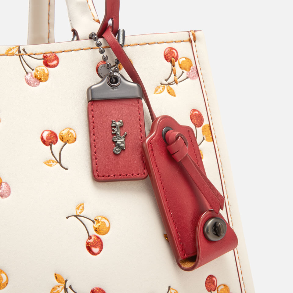 Coach Rogue 17 With Cherry Print Chalk/Multicolor