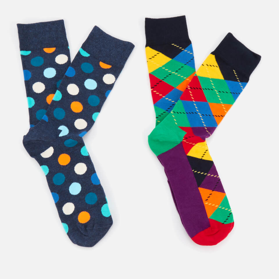 Happy Socks Mens Mix Socks Gift Box - Multi - UK 7.5-11.5