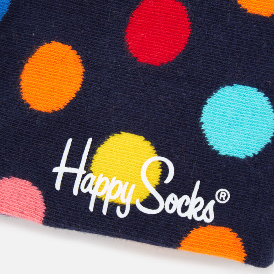 Happy Socks Mens Big Dot Socks - Multi - UK 7.5-11.5