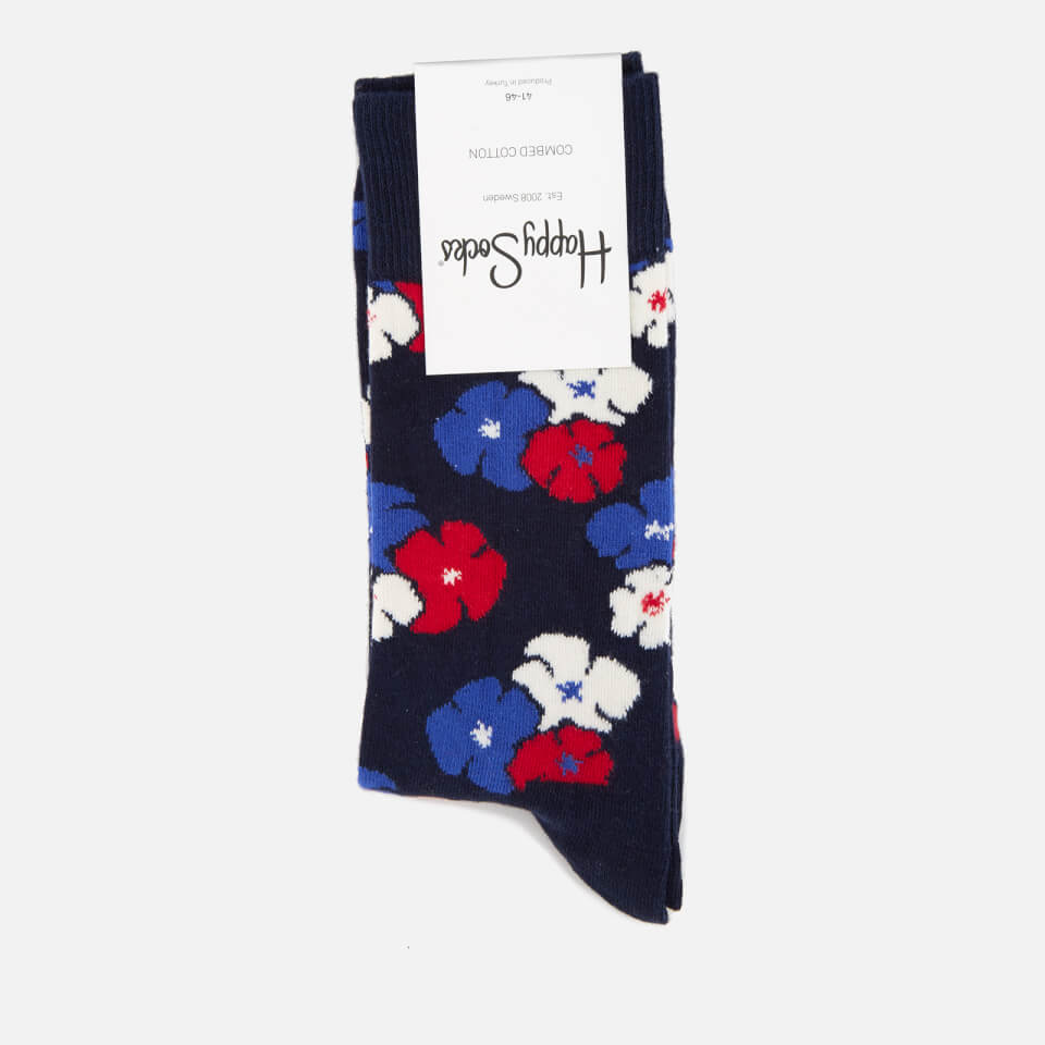 Happy Socks Mens Kimono Socks - Multi - UK 7.5-11.5