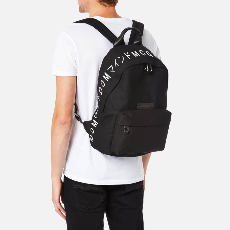 McQ Alexander McQueen Men's Classic Backpack - Black/White