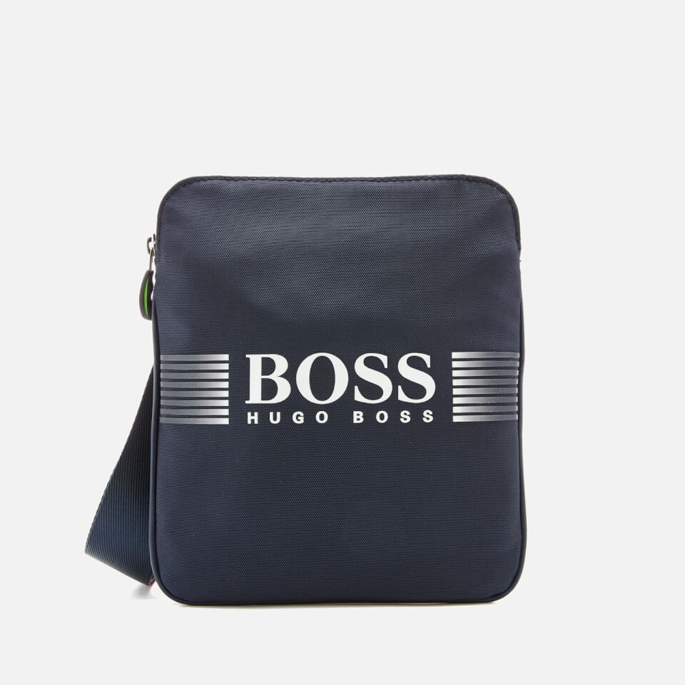 BOSS Green Men's Pixel Small Bag - Bright Blue