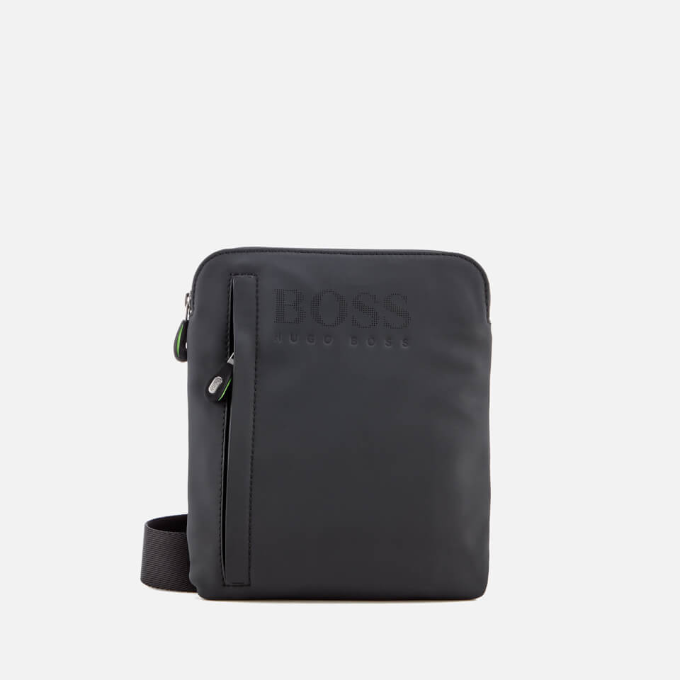 BOSS Hugo Boss Men's Hyper Rubberised Envelope Bag - Black