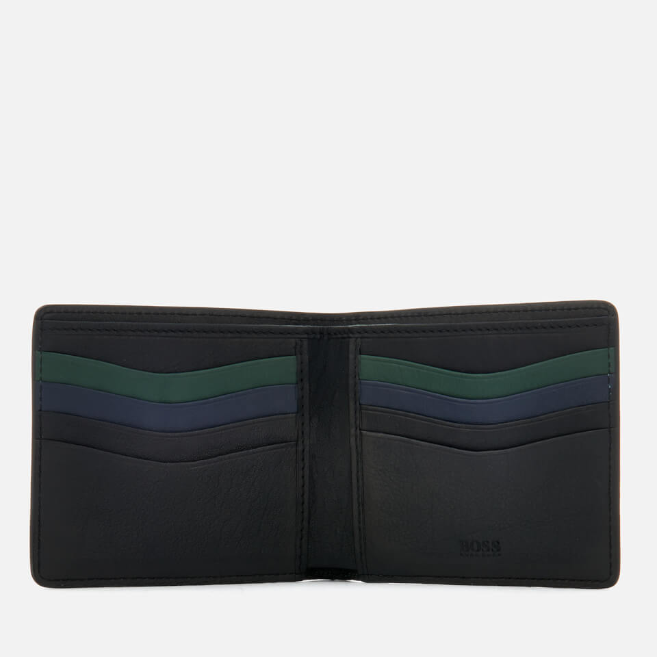 Hugo Boss Men's Majestic Bi Fold Wallet - Black