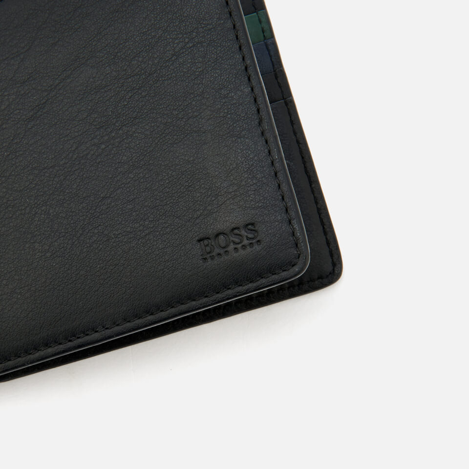 Hugo Boss Men's Majestic Bi Fold Wallet - Black