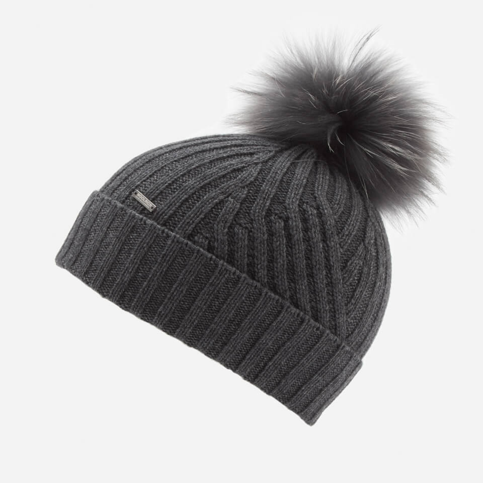 Woolrich Women's Soft Wool Hat - Smoke Grey