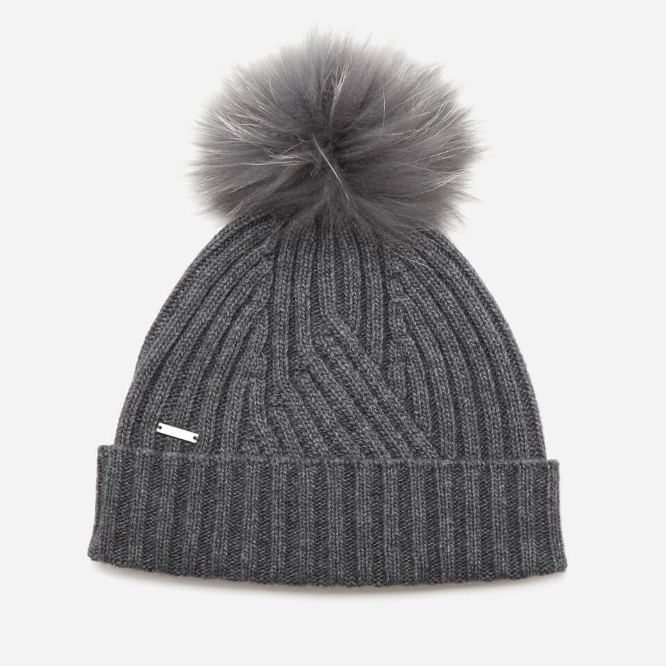 Woolrich Women's Soft Wool Hat - Smoke Grey