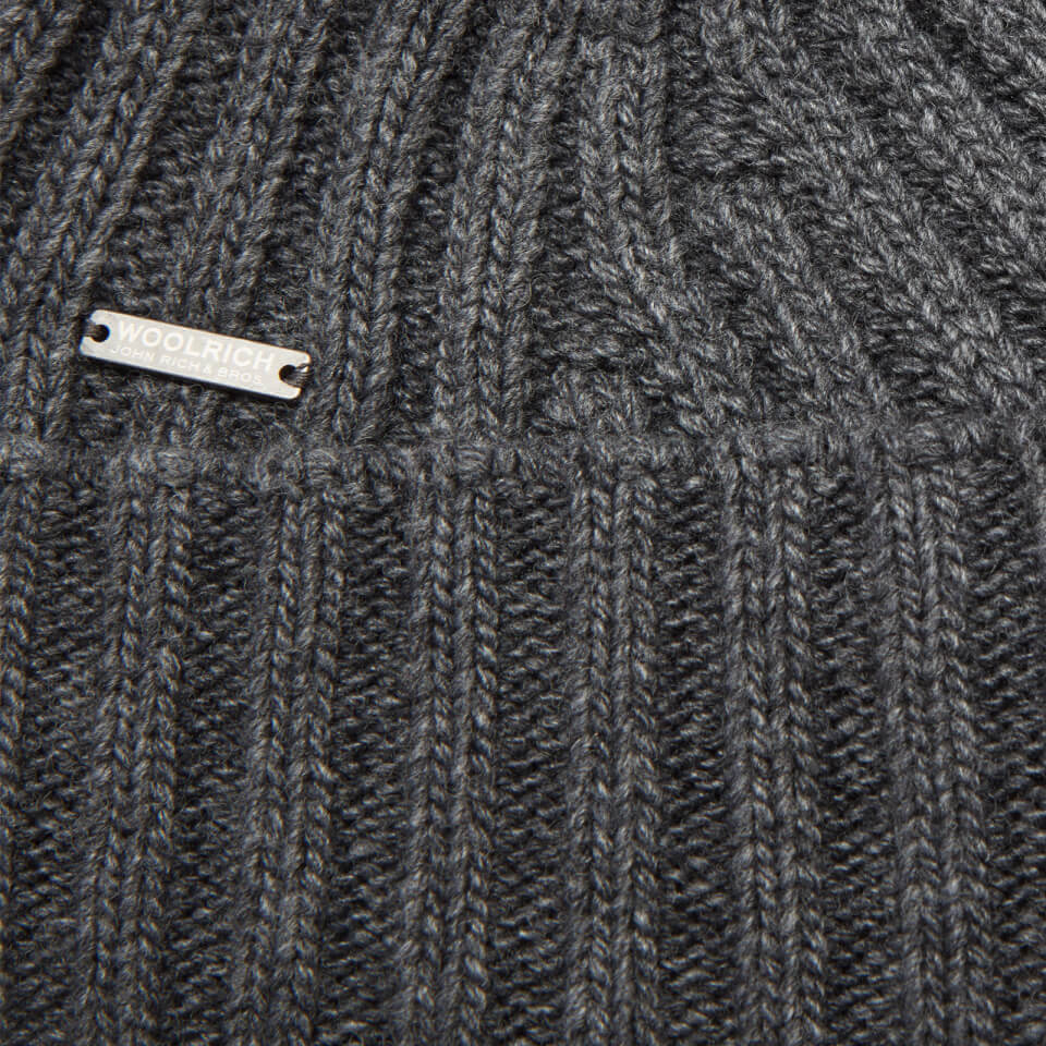 Woolrich Women's Soft Wool Hat - Smoke Grey