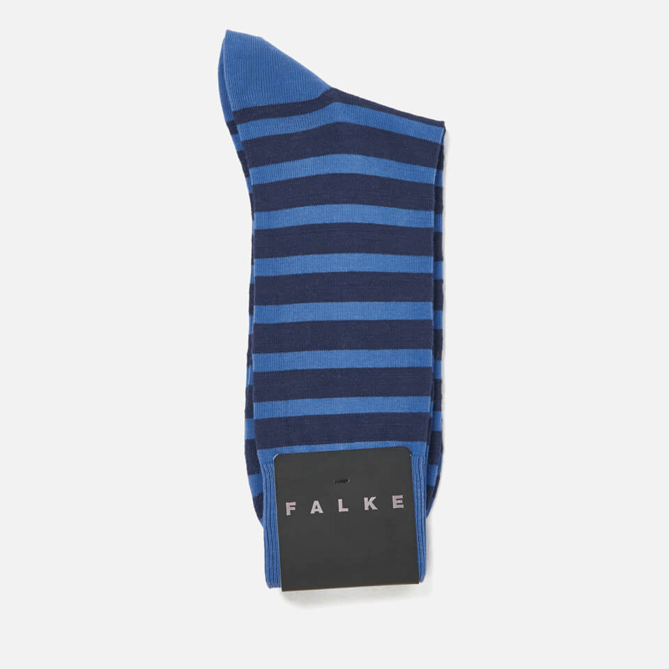 FALKE Men's Even Stripe Basic Socks - Sumac