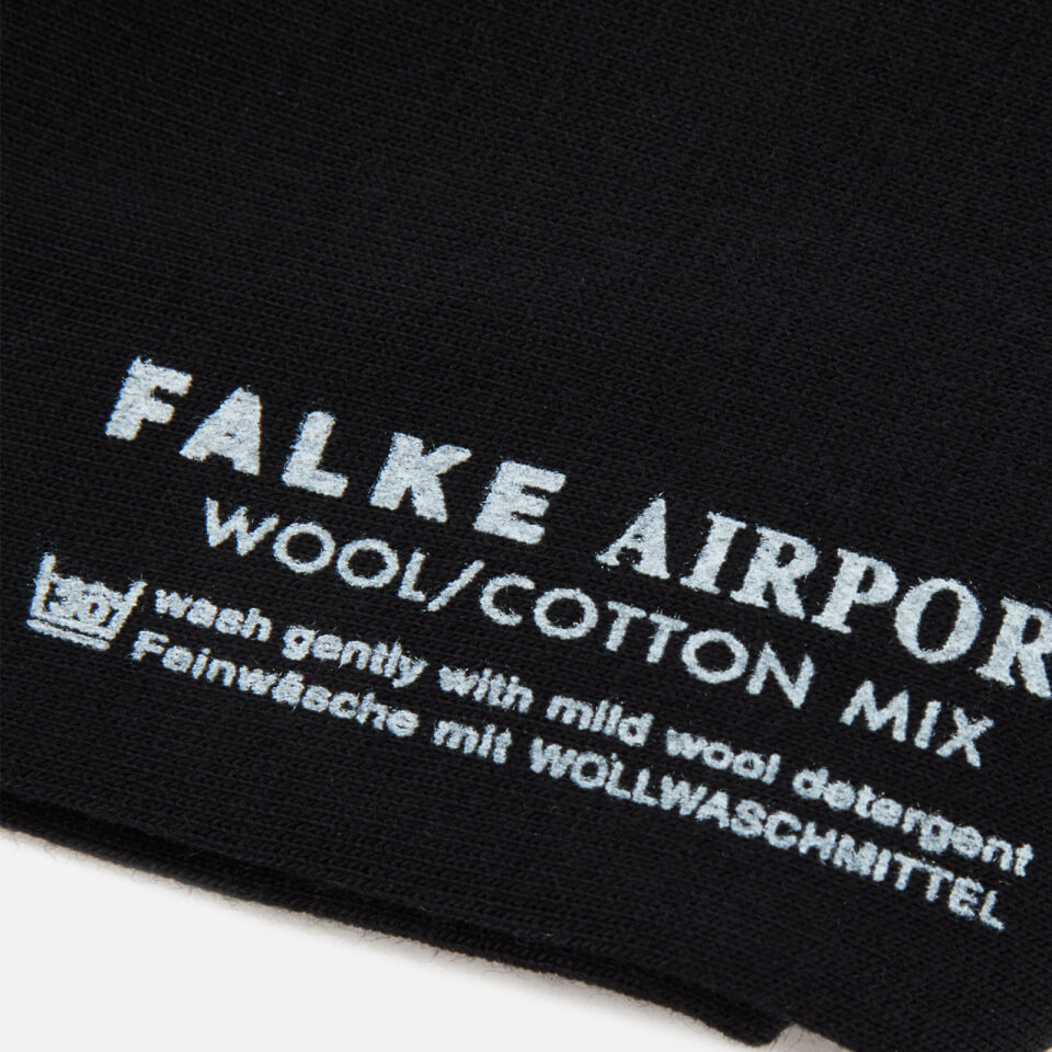 FALKE Men's Airport Socks - Black