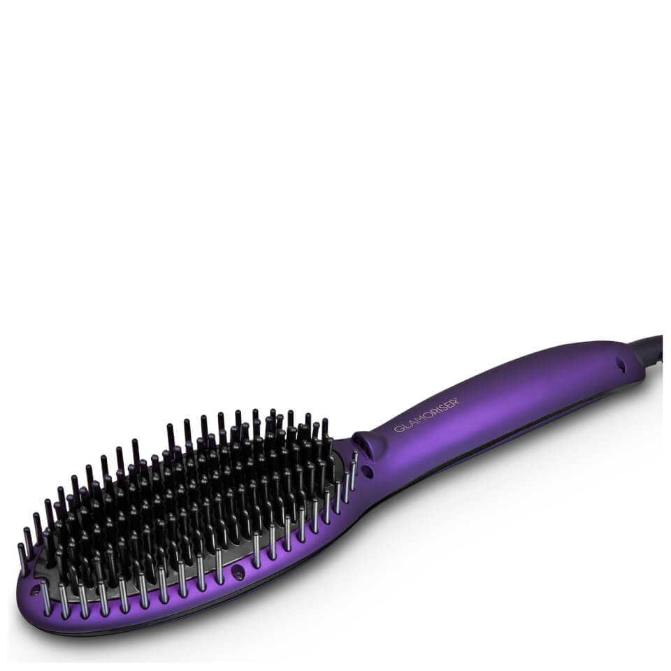 Glamoriser Straight and Smooth Speed Brush - Purple