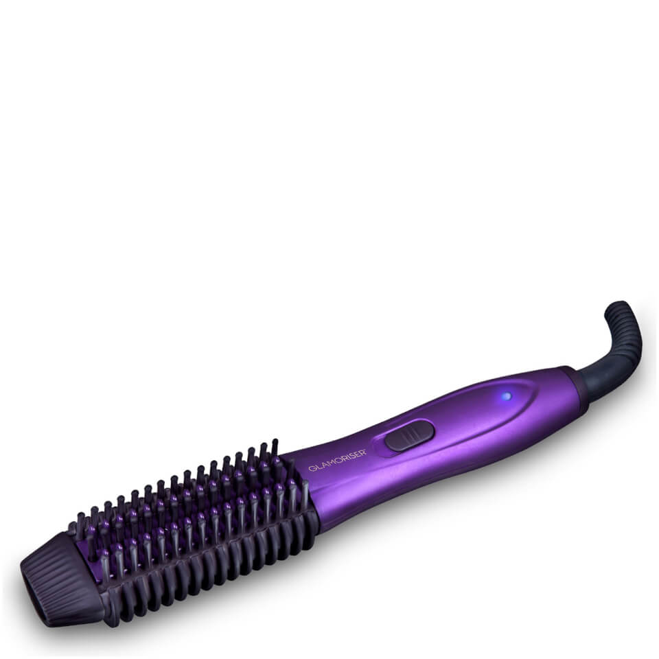 Glamoriser Straight and Style Speed Mini Brush - Purple