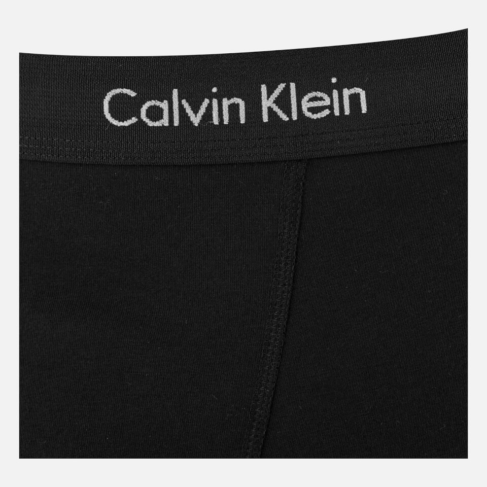 Calvin Klein Men's 3 Pack Boxer Briefs - Blue Shadow/Black/Cobalt Blue