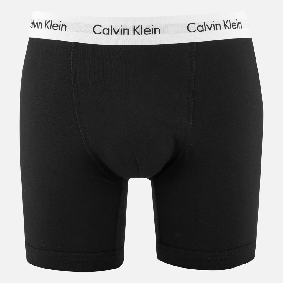 Calvin Klein Men's 3 Pack Boxer Briefs - Black