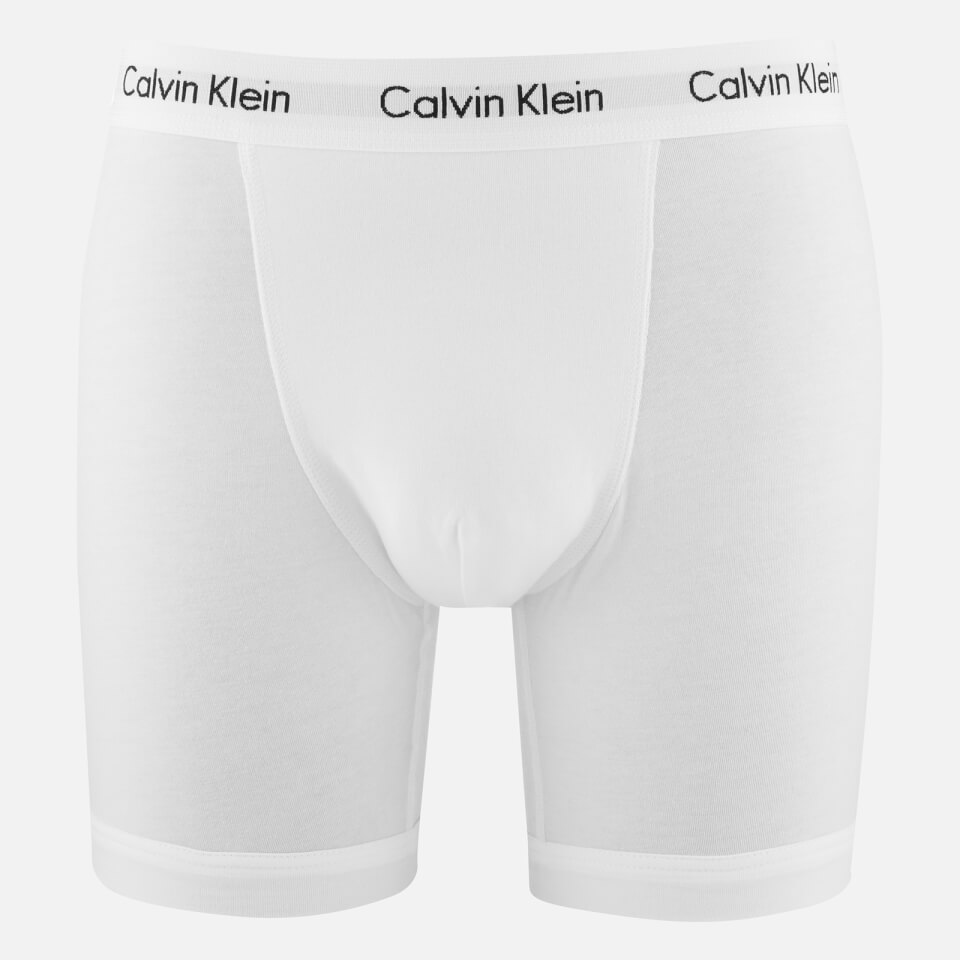 Calvin Klein Men's 3 Pack Boxer Briefs - White