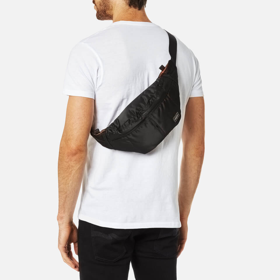 Porter-Yoshida & Co. Men's Tanker Waist Bag - Black