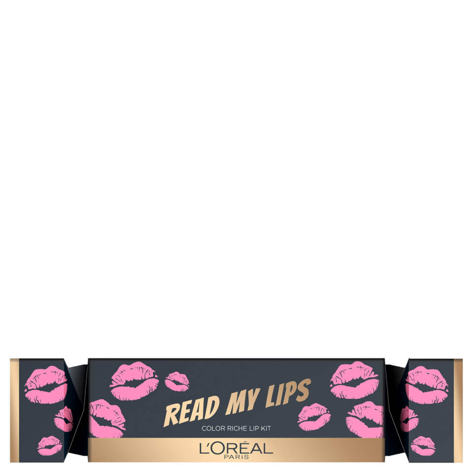 L'Oréal Paris Read My Lips Pink Cracker Lip Kit