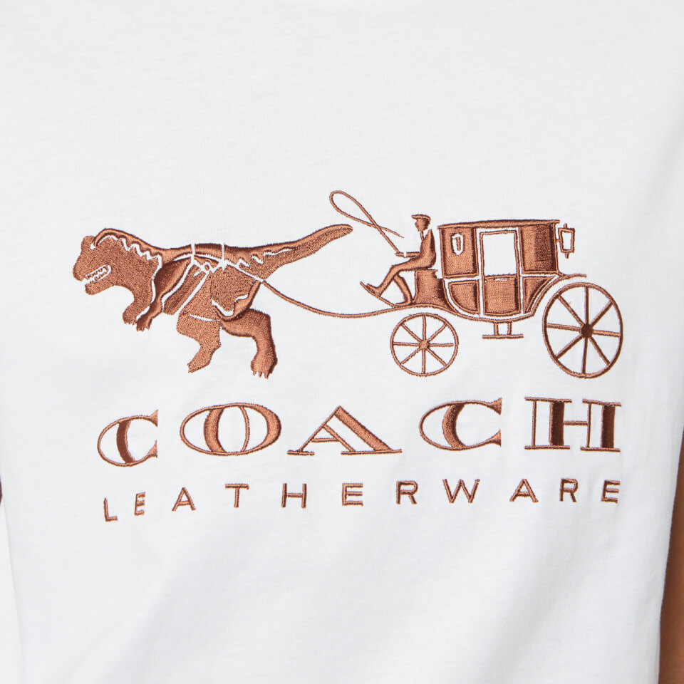 Coach 1941 Women's Rexy and Carriage T-Shirt - White