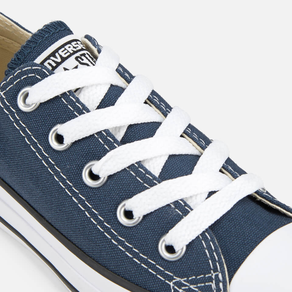 Converse Kids Chuck Taylor All Star Ox Trainers - Navy