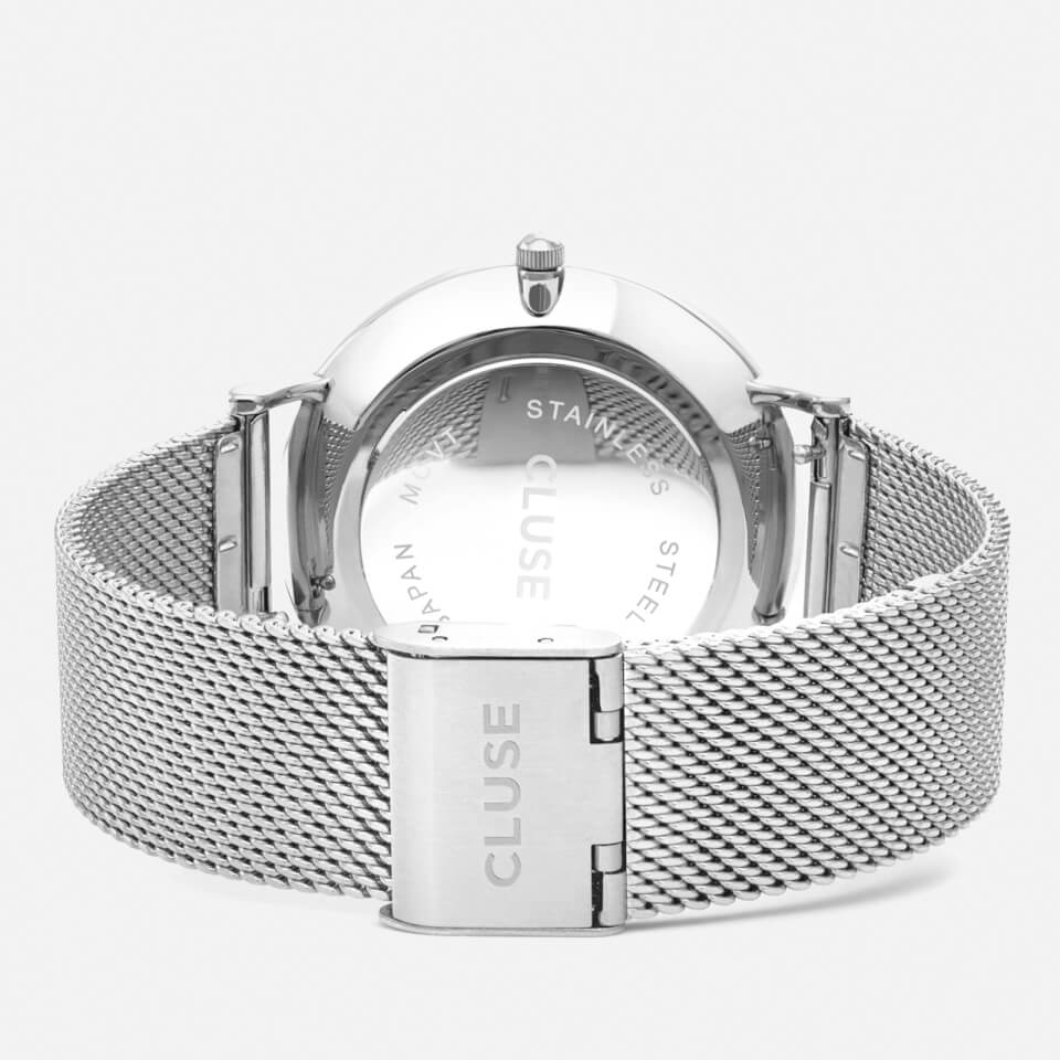 Cluse Women's La Bohème Mesh Watch - Silver