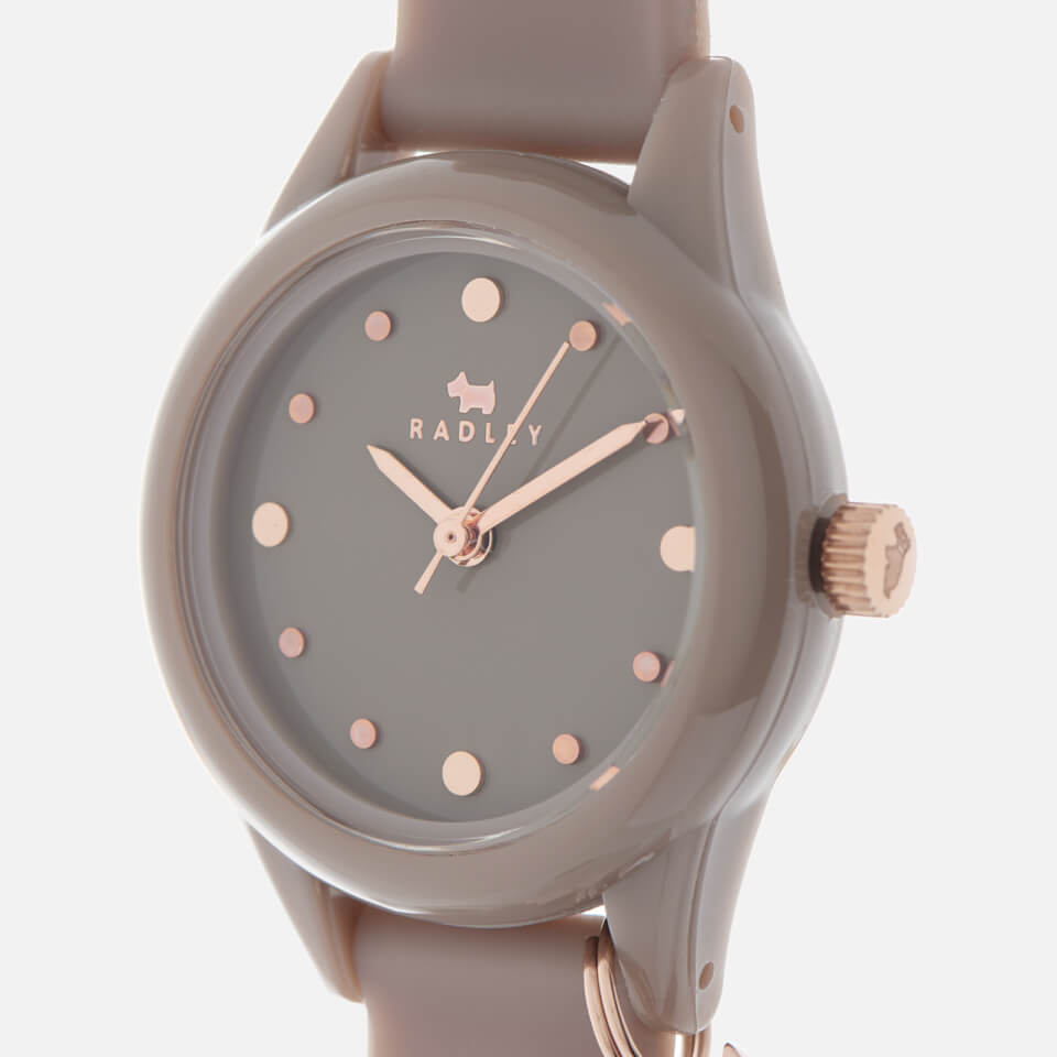 Radley Women's Watch It! Silicone Strap Watch - Grey