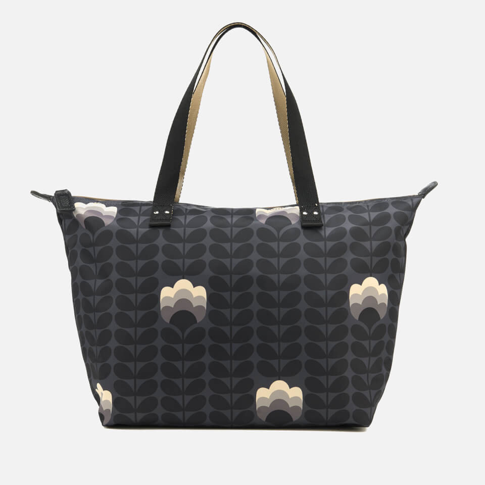 Orla Kiely Women's Zip Shopper Bag - Dusk