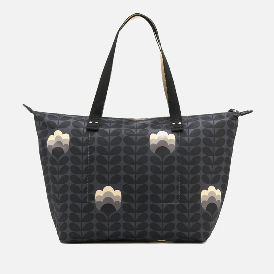 Orla Kiely Women's Zip Shopper Bag - Dusk