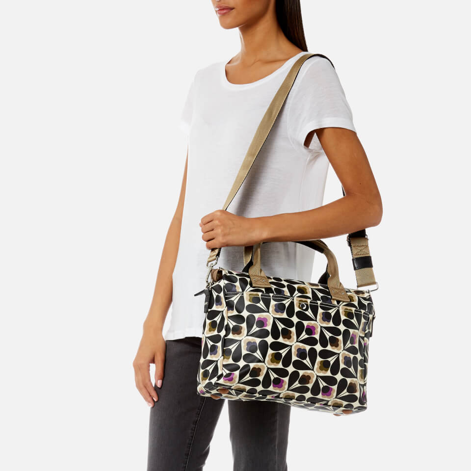 Orla Kiely Women's Zip Messenger Bag - Multi