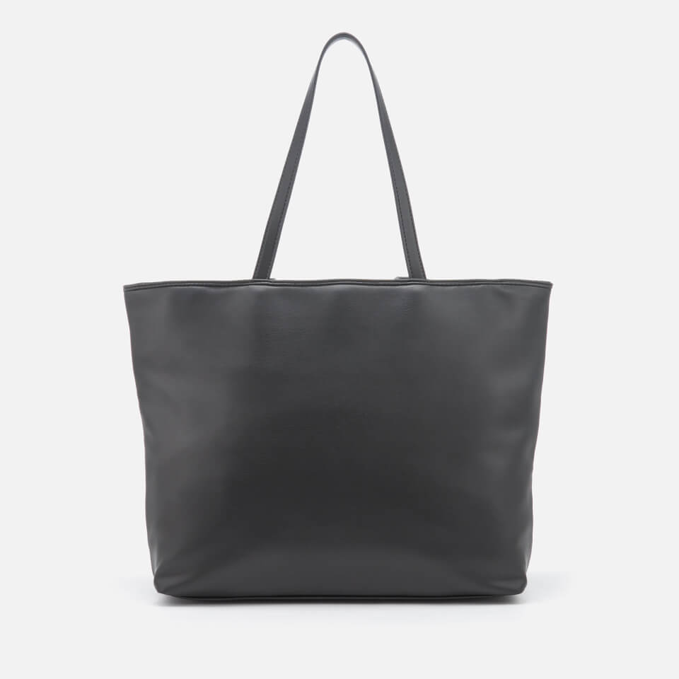 Armani Exchange Women's Small Woven Tote Bag - Black
