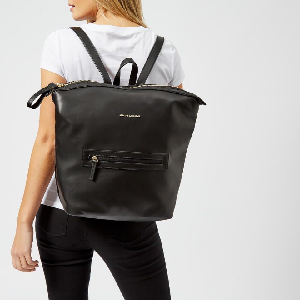 Armani Exchange Women's Lollipop Backpack - Black