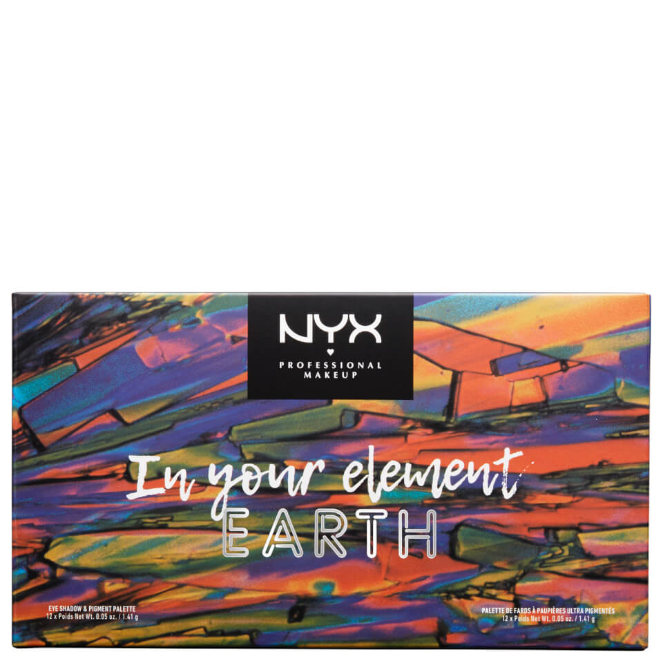 NYX Professional Makeup In Your Element Shadow Palette - Earth