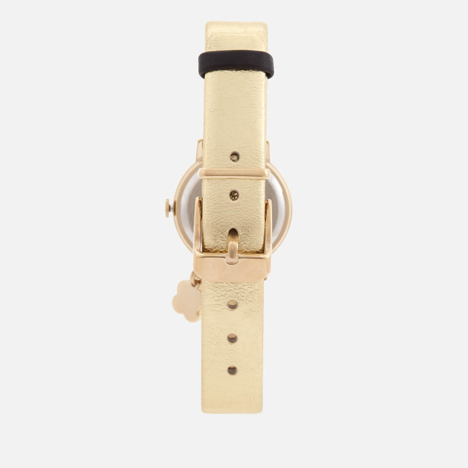 Orla Kiely Women's Solveig Leather Watch - Gold
