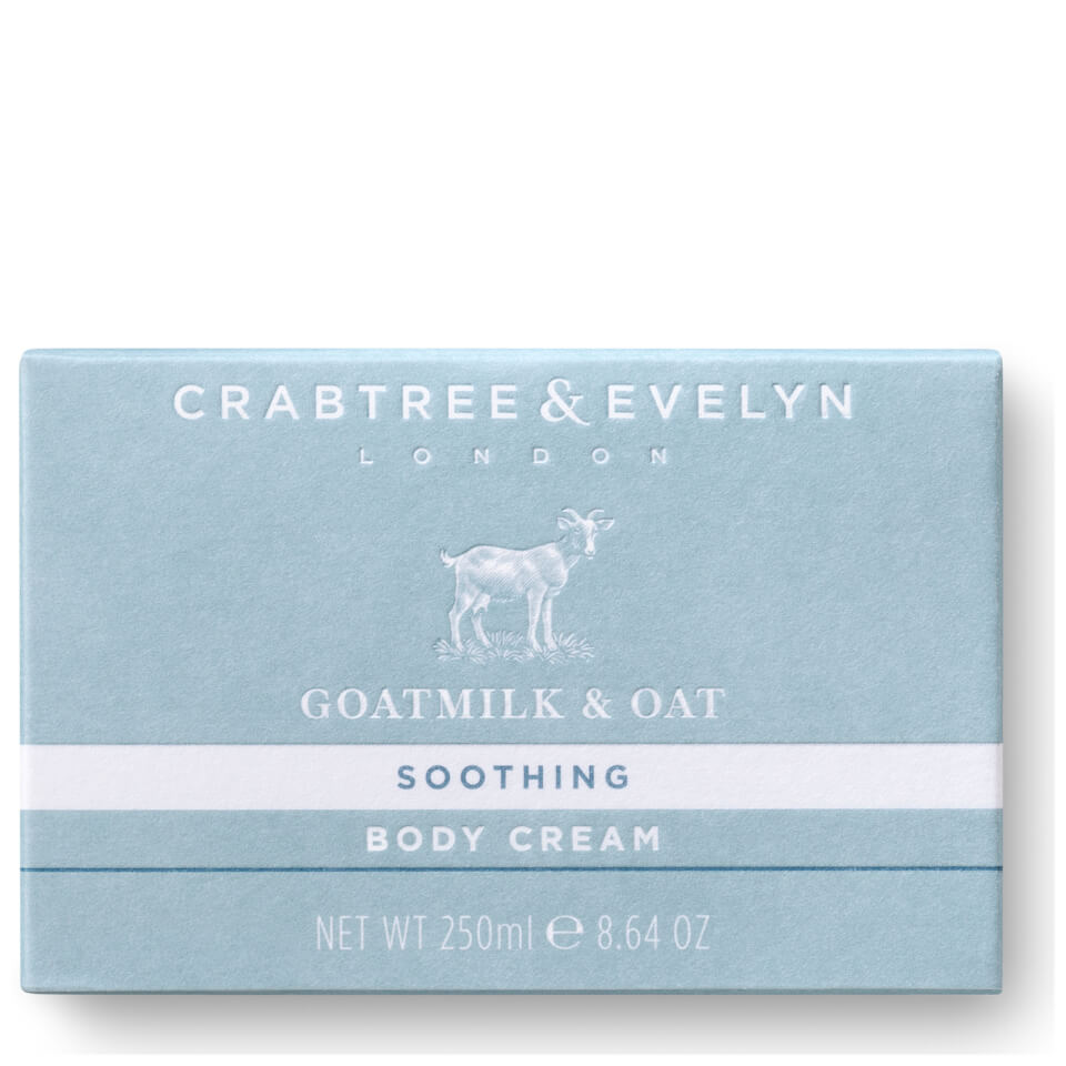 Crabtree & Evelyn Goatmilk & Oat Body Cream 250g