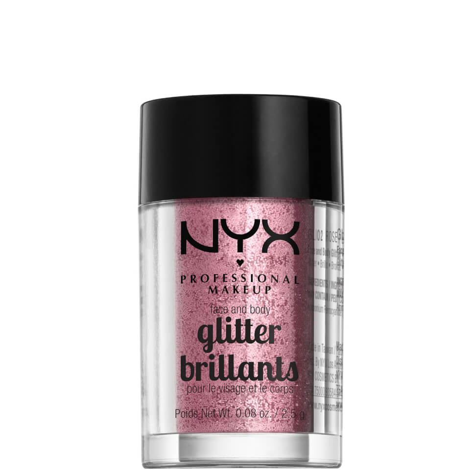 NYX Professional Makeup Face & Body Glitter - Rose