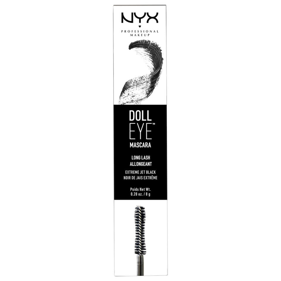 NYX Professional Makeup Doll Eye Mascara Long Lash - Black
