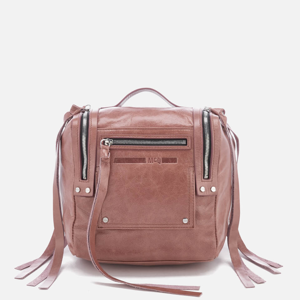 McQ Alexander McQueen Women's Loveless Mini Convertible Box Bag - Dirty Pink