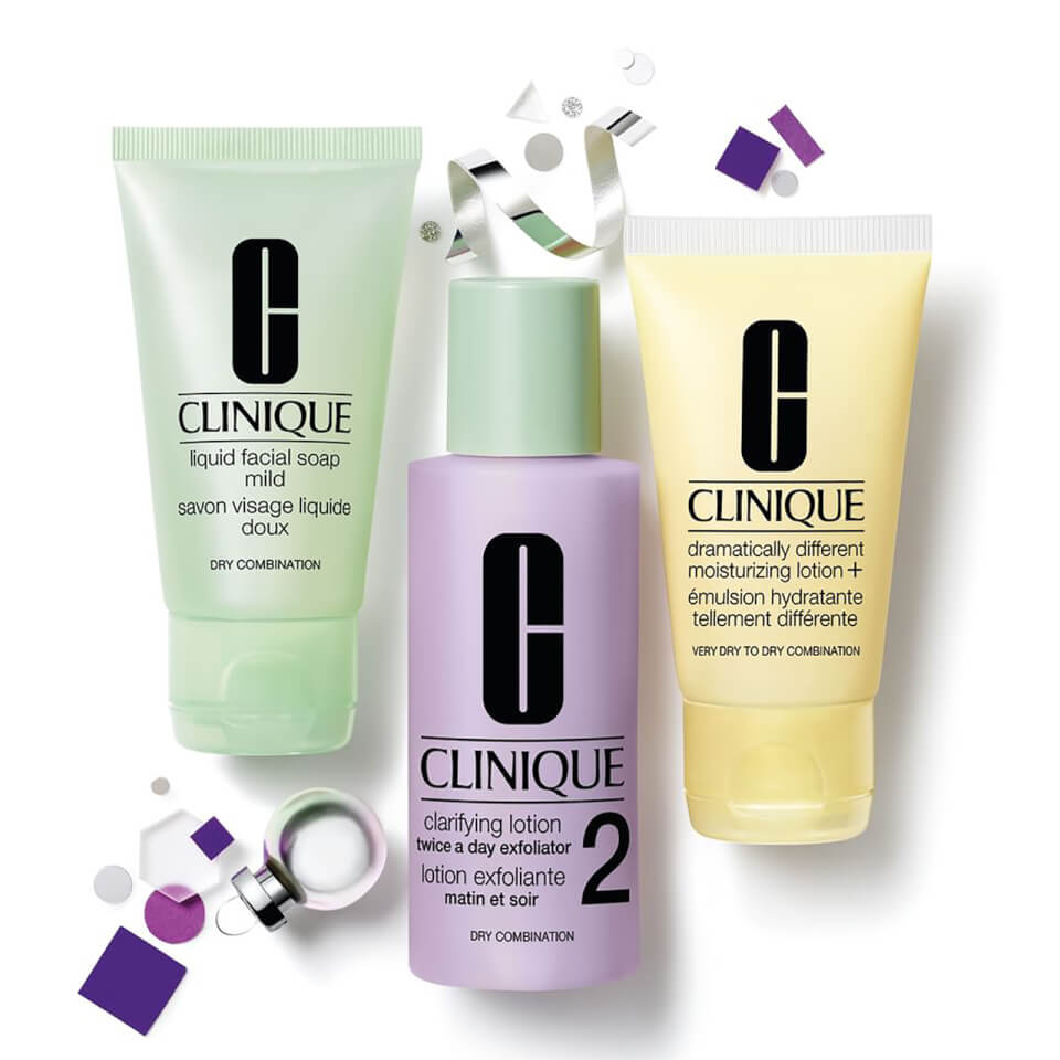 Clinique Great Skin 1-2-3 Set (Skin Type 1/2)