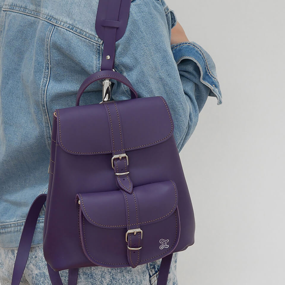 Grafea Women's Plum Baby Backpack - Purple