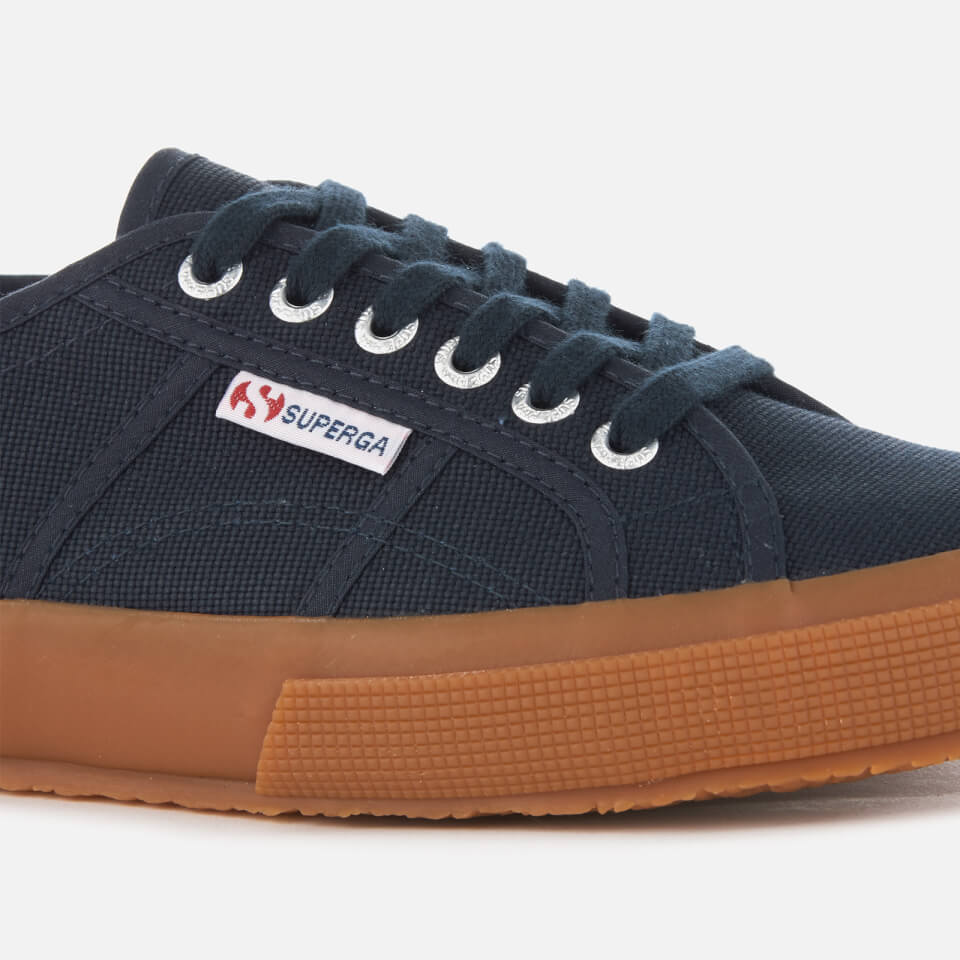Superga navy gum shop
