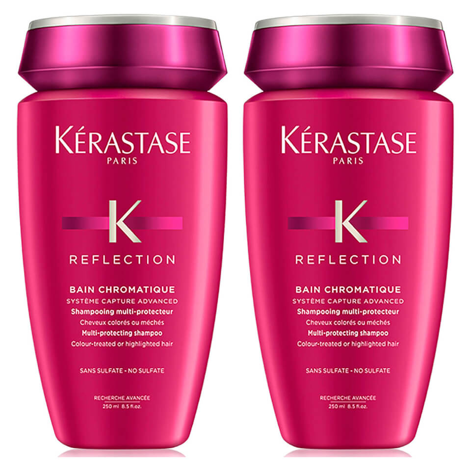 Kérastase Reflection Bain Chromatique Sulfate Free Shampoo 250ml Duo