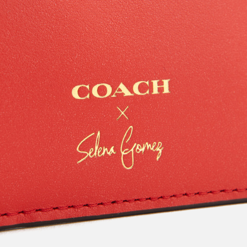 Coach Women's Mini ID Skinny Wallet - Selena Red