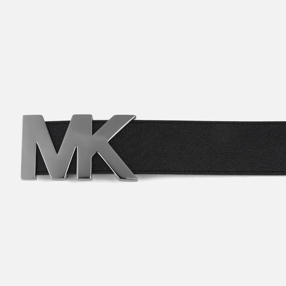 Michael Kors Men's MK Logo Belt - Black