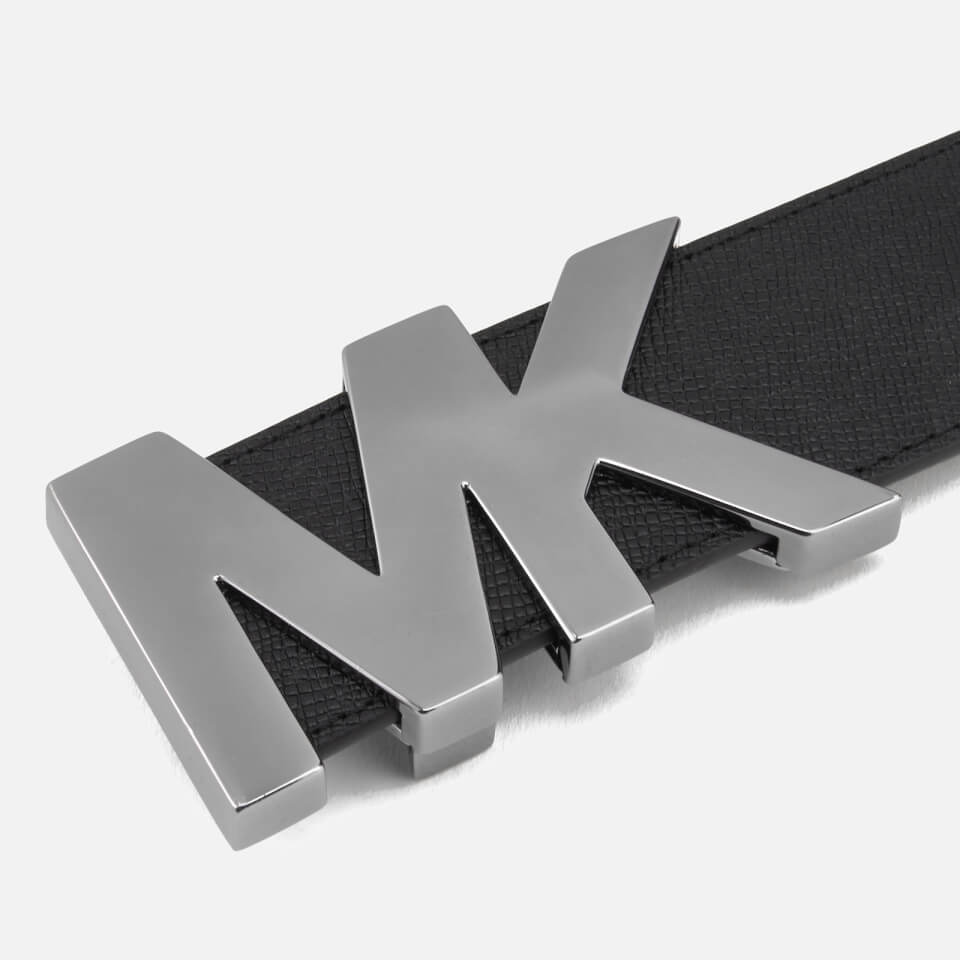 Michael Kors Men's MK Logo Belt - Black