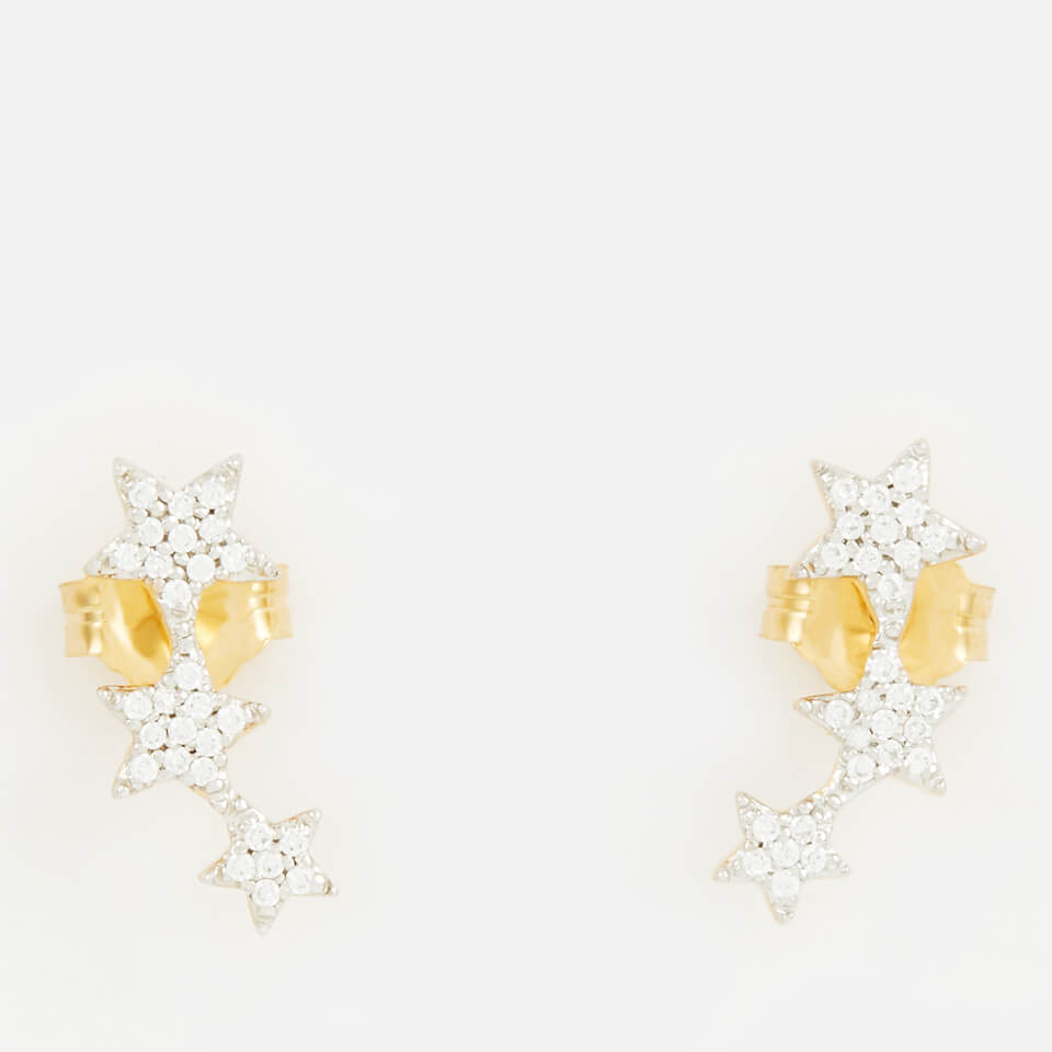 Missoma Women's Celestial Stud Set - Gold