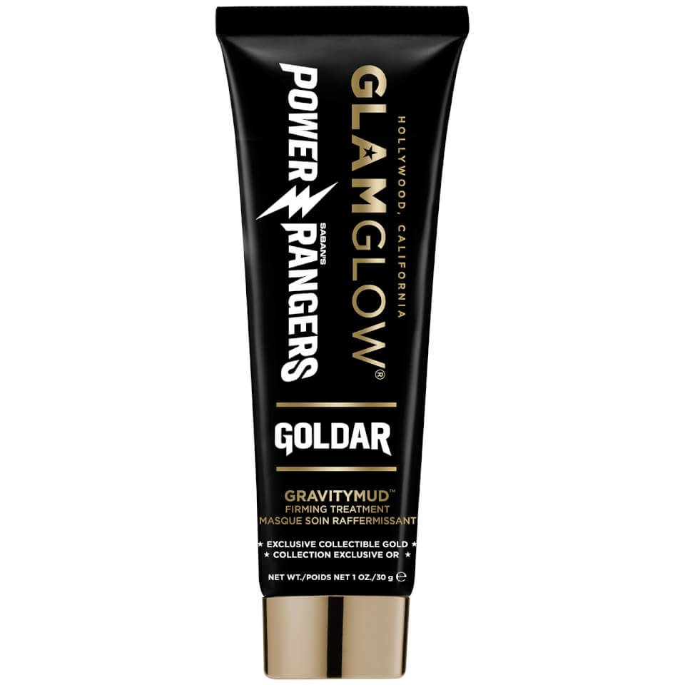GLAMGLOW Gravitymud Firming Treatment - Gold Peel Off Mask Power Rangers Edition