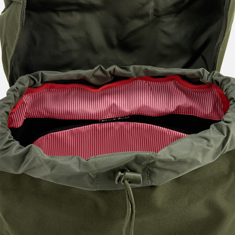 Herschel Supply Co. Men's Retreat Backpack - Forest Green/Veggie Tan Leather