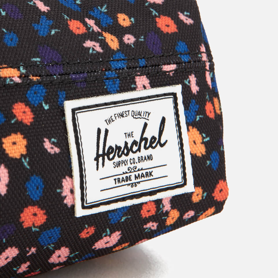 Herschel Supply Co. Women's Settlement Pencil Case - Black Mini Floral