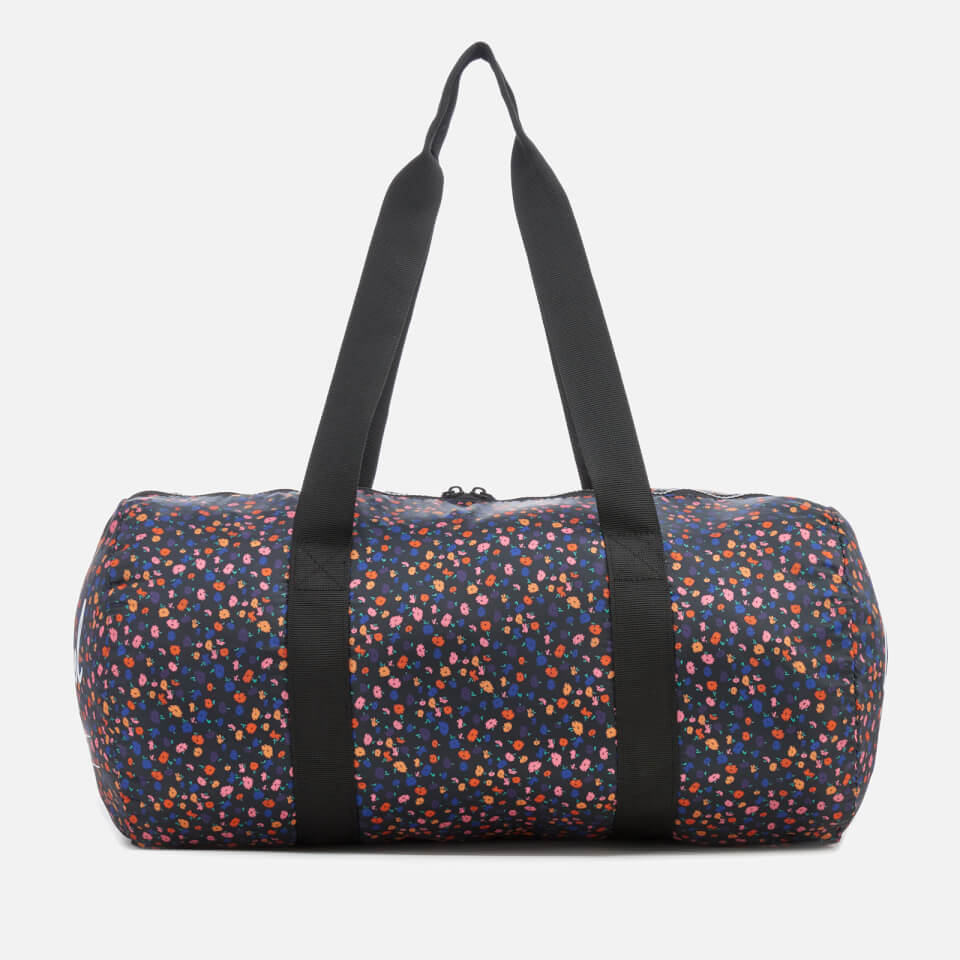 Herschel Supply Co. Women's Packable Duffle Bag - Black Mini Floral
