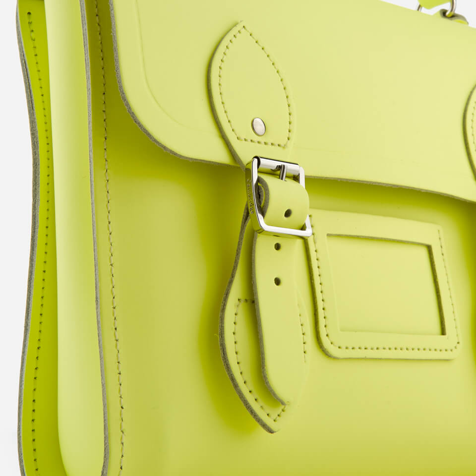 The Cambridge Satchel Company Women's Barrel Backpack - Neon Yellow